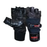 fitness gloves double strap
